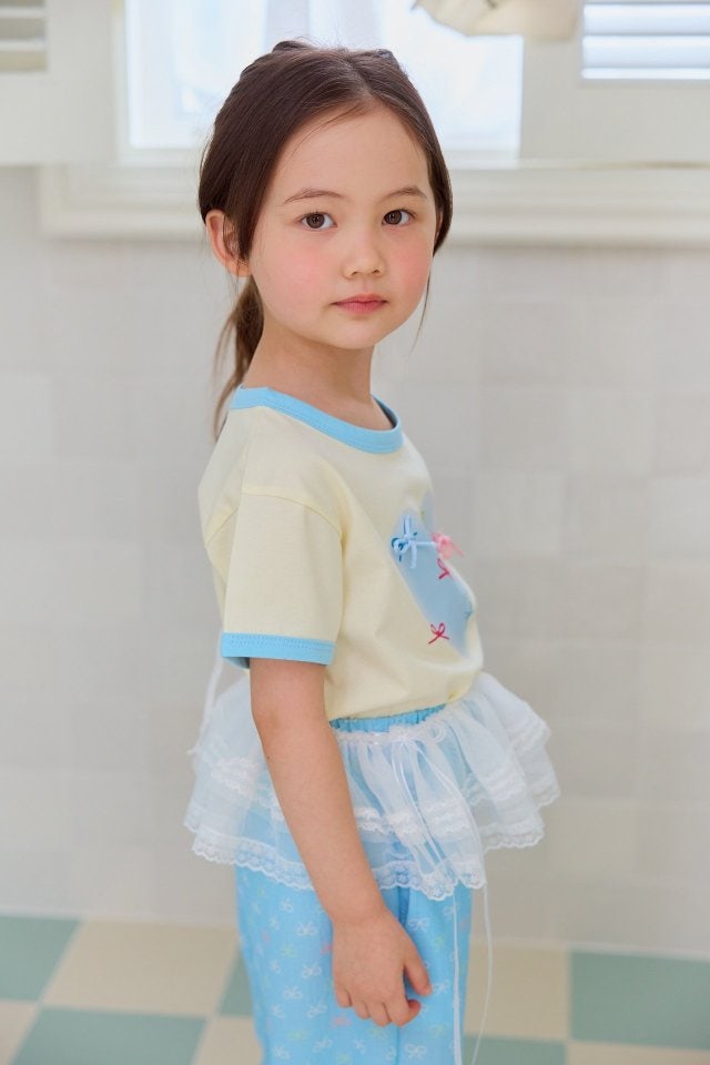 Miniature - Korean Children Fashion - #kidsstore - Candy Ribbon Tee - 4