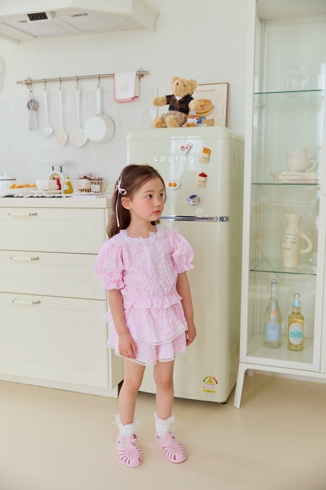 Miniature - Korean Children Fashion - #littlefashionista - France Top Bottom Set - 11