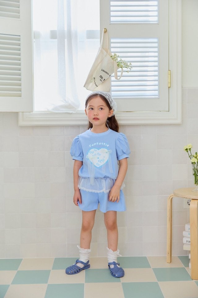 Miniature - Korean Children Fashion - #magicofchildhood - Vera Top Bottom Set