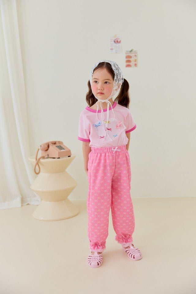 Miniature - Korean Children Fashion - #magicofchildhood - Candy Ribbon Tee - 7