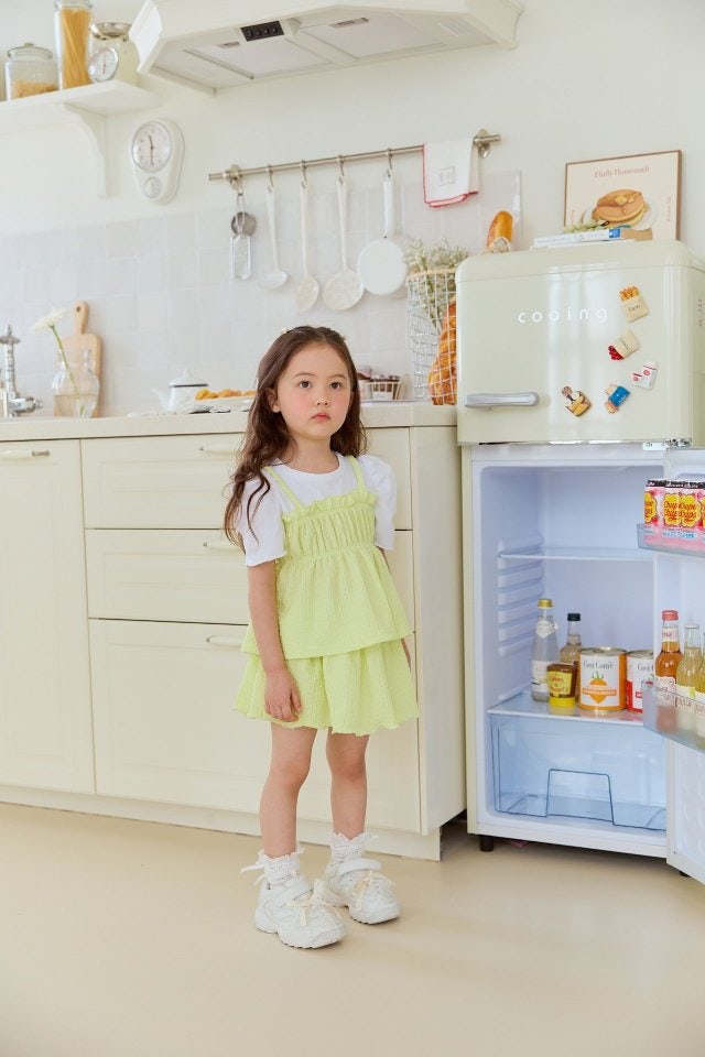 Miniature - Korean Children Fashion - #prettylittlegirls - Vienna Top Bottom Set