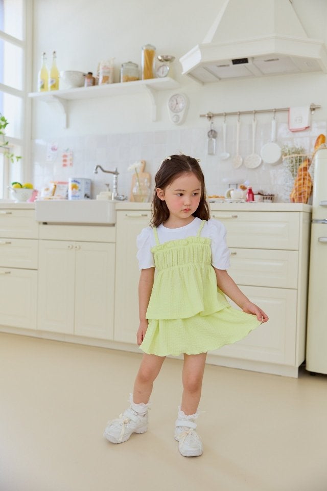 Miniature - Korean Children Fashion - #toddlerclothing - Vienna Top Bottom Set - 4