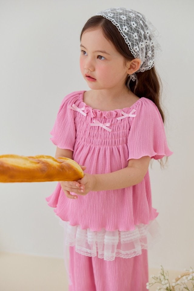 Miniature - Korean Children Fashion - #stylishchildhood - Smoothie Top Bottom Set - 3