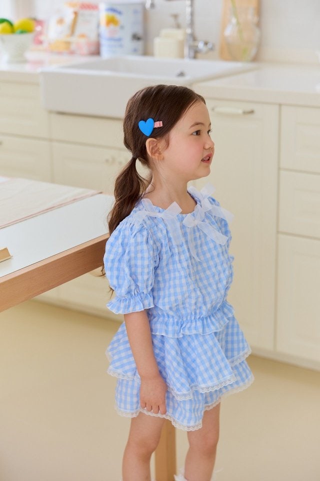 Miniature - Korean Children Fashion - #stylishchildhood - France Top Bottom Set
