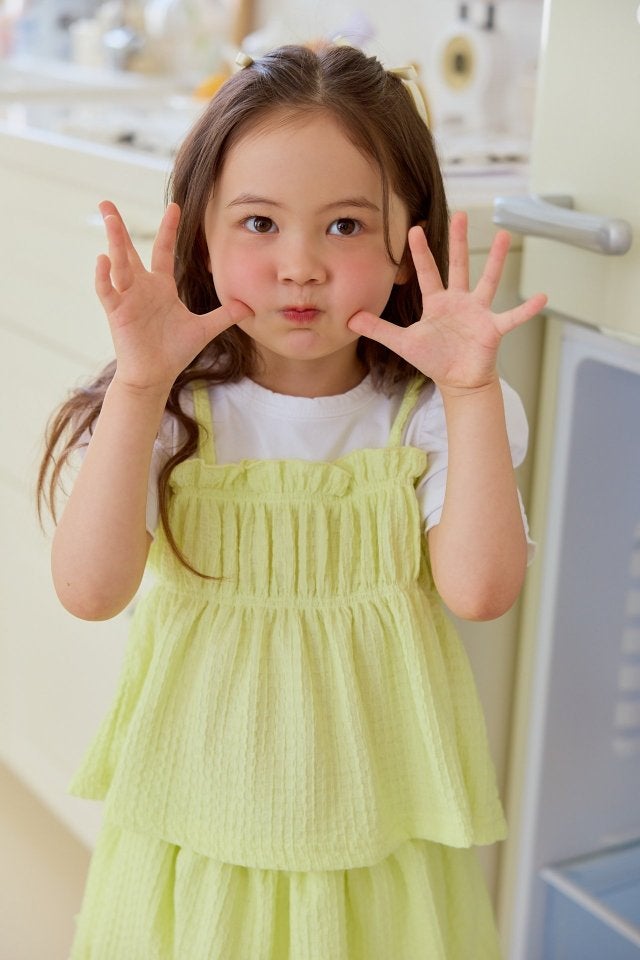 Miniature - Korean Children Fashion - #todddlerfashion - Vienna Top Bottom Set - 2