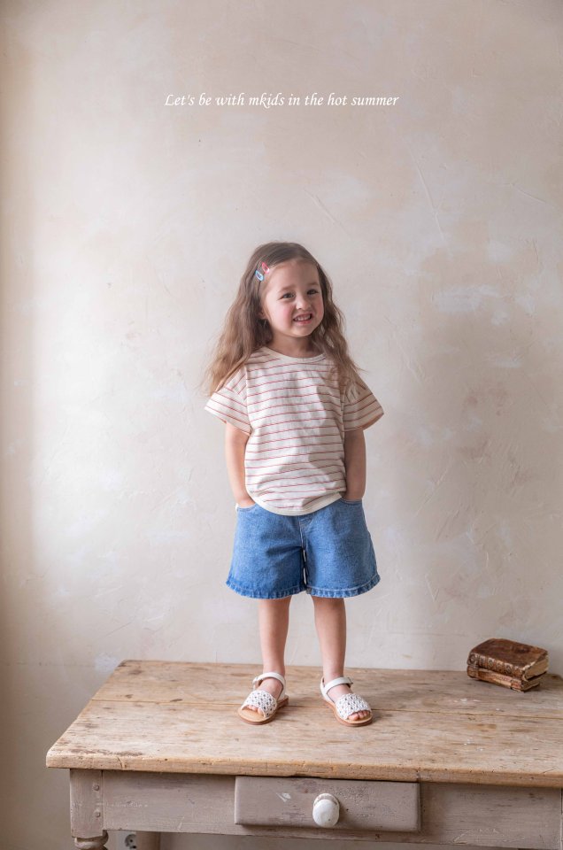 Mkids - Korean Baby Fashion - #babyclothing - Dio Denim Shorts