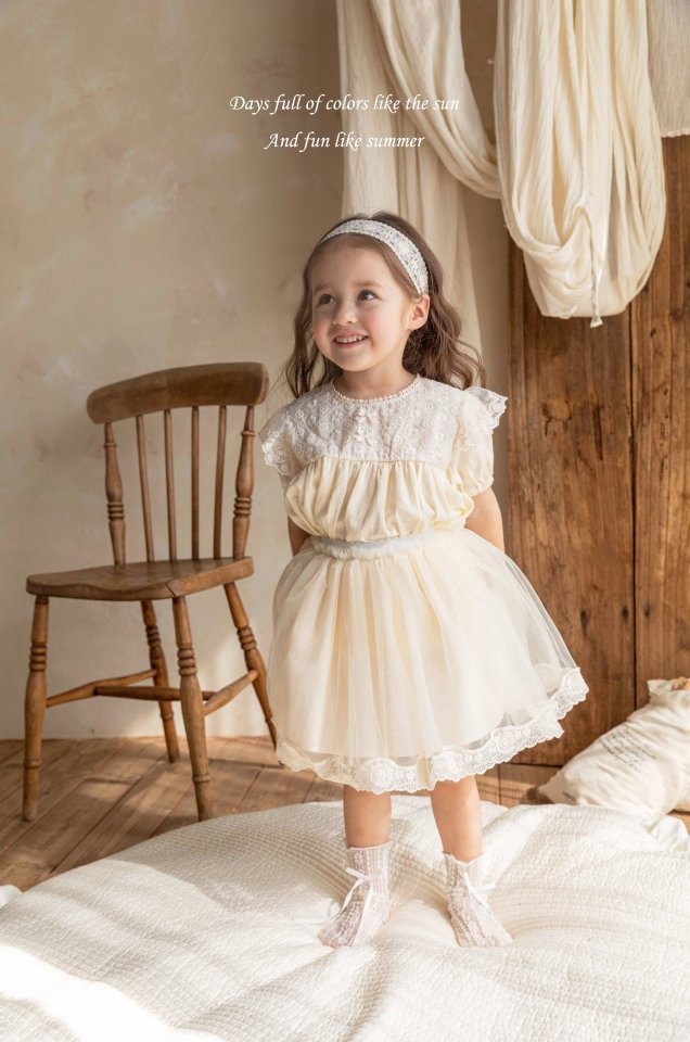 Mkids - Korean Baby Fashion - #babyclothing - Pure Sha Skirt