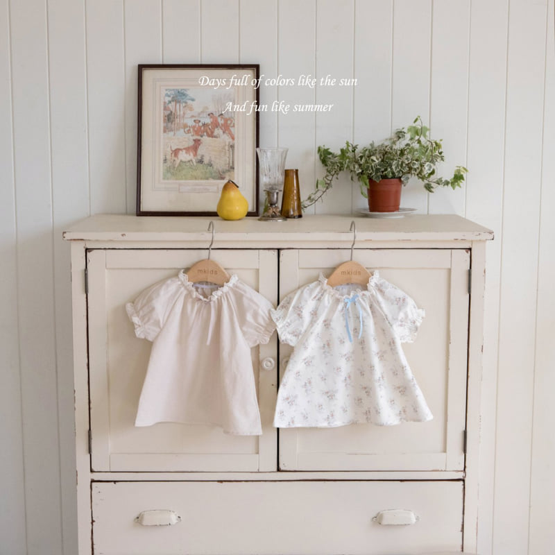 Mkids - Korean Baby Fashion - #babyclothing - Nicole Blouse (Cream) - 8