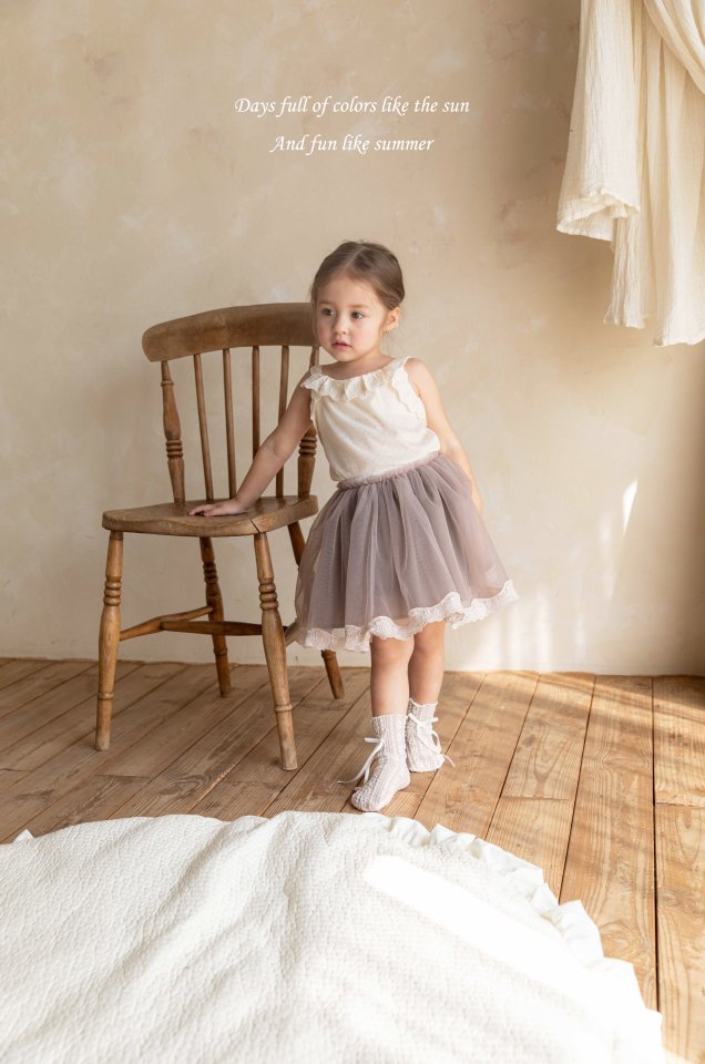 Mkids - Korean Baby Fashion - #babyfashion - Sha Lace Sleeveless