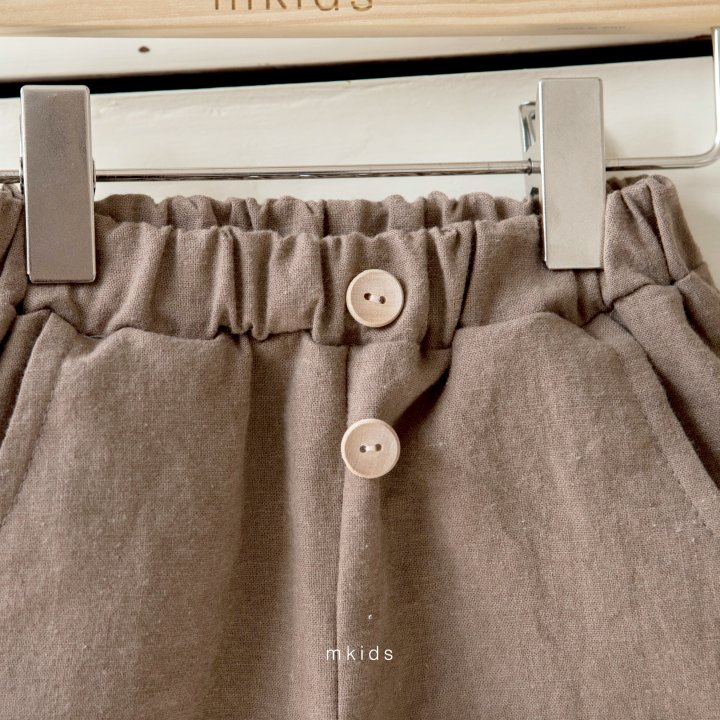 Mkids - Korean Baby Fashion - #babyfashion - Linen Shorts - 4