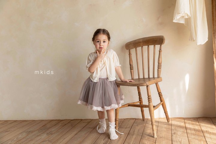 Mkids - Korean Baby Fashion - #babyfever - Pure Sha Skirt - 4