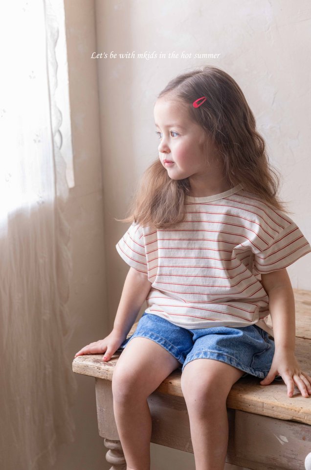 Mkids - Korean Baby Fashion - #babylifestyle - Dio Denim Shorts - 5
