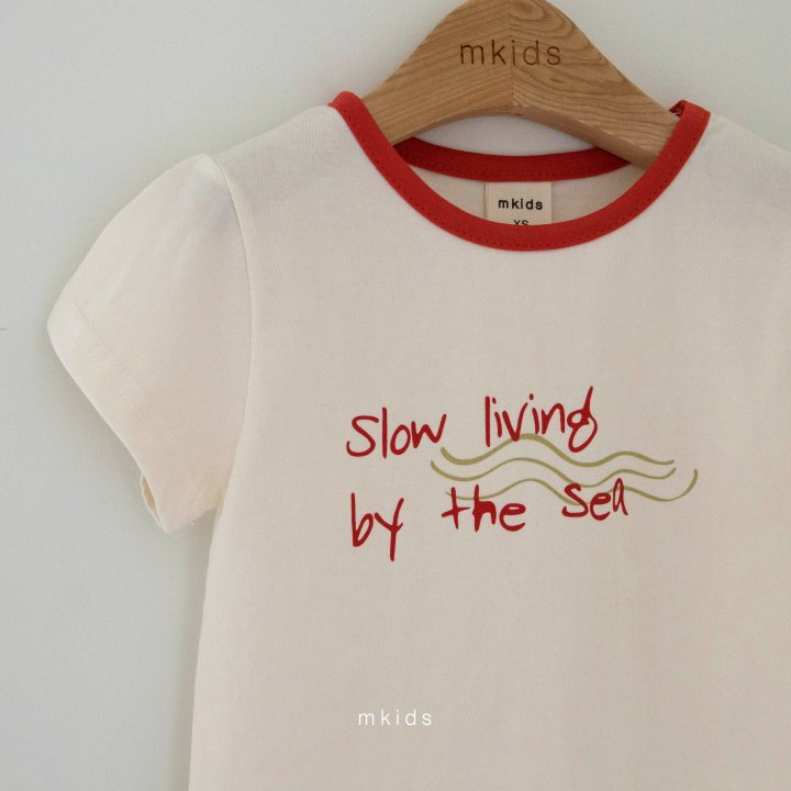 Mkids - Korean Baby Fashion - #babylifestyle - Slow Tee - 3