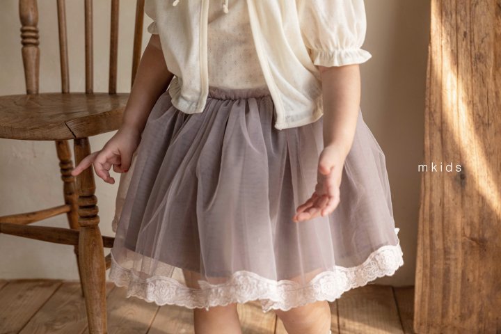 Mkids - Korean Baby Fashion - #babylifestyle - Pure Sha Skirt - 5