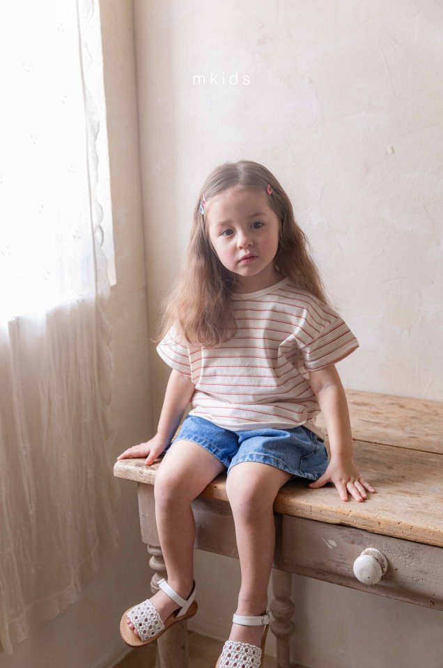 Mkids - Korean Baby Fashion - #babyoninstagram - Dio Denim Shorts - 6