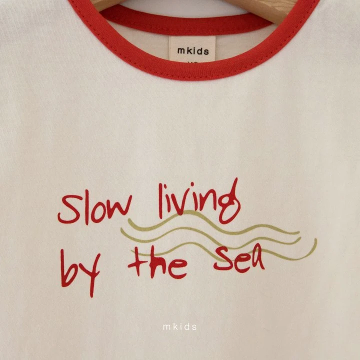 Mkids - Korean Baby Fashion - #babylifestyle - Slow Tee - 4