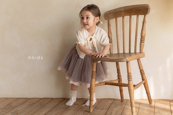 Mkids - Korean Baby Fashion - #babyootd - Sha Lace Sleeveless - 6