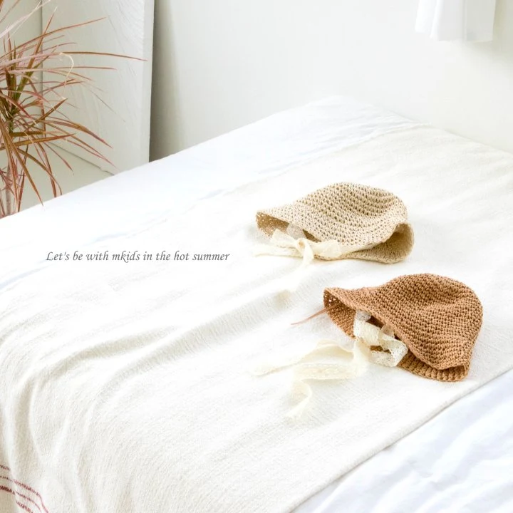 Mkids - Korean Baby Fashion - #babyootd - Lily Straw Hat