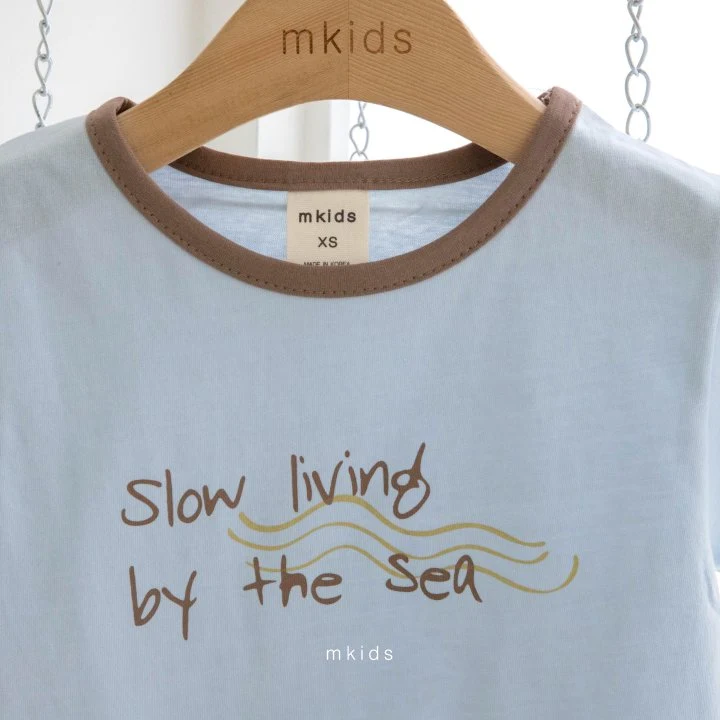 Mkids - Korean Baby Fashion - #babyoutfit - Slow Tee - 7
