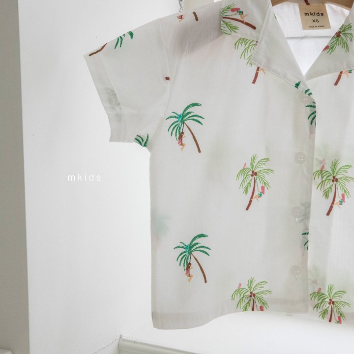 Mkids - Korean Baby Fashion - #babyootd - Alo Shirt (Blue) - 4
