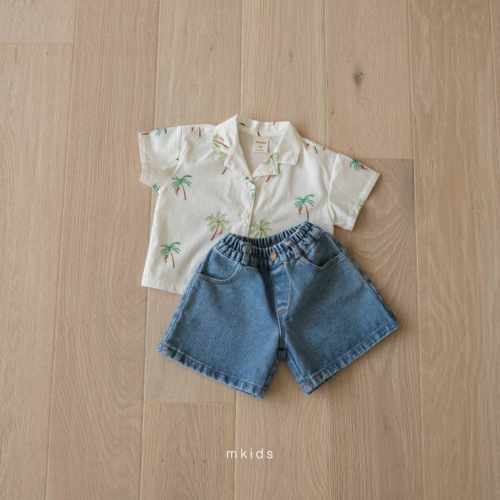 Mkids - Korean Baby Fashion - #babyoutfit - Alo Shirt (Blue) - 5