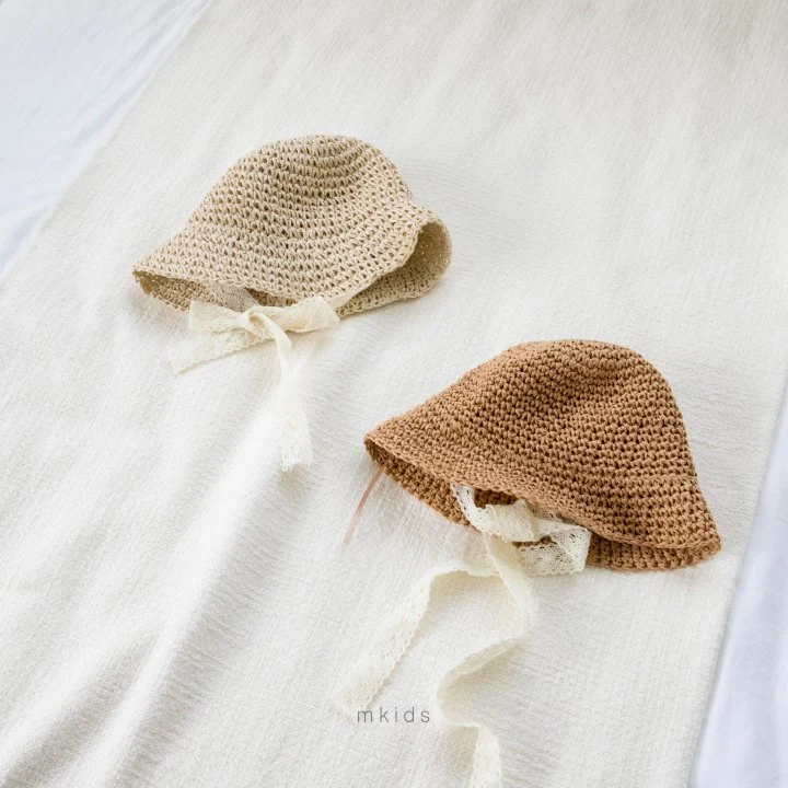 Mkids - Korean Baby Fashion - #babyoutfit - Lily Straw Hat - 2
