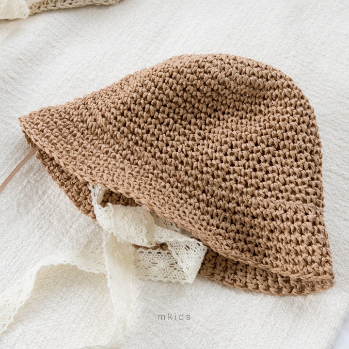 Mkids - Korean Baby Fashion - #babyoutfit - Lily Straw Hat - 3