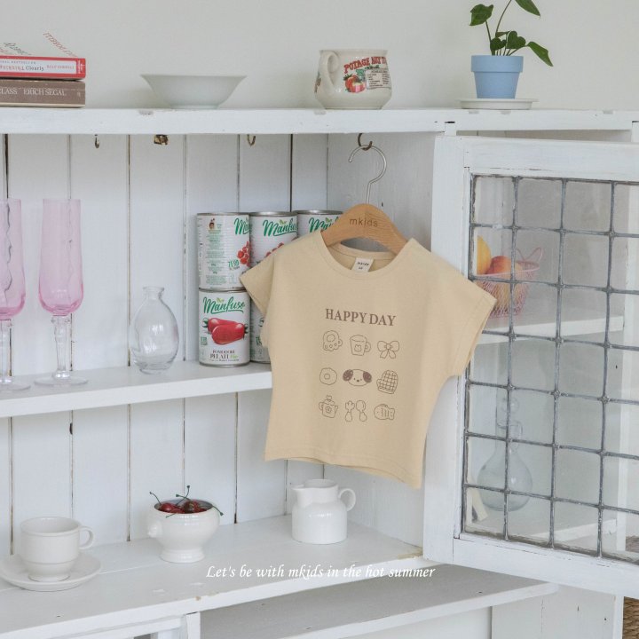 Mkids - Korean Baby Fashion - #babywear - Happy Day Tee - 9