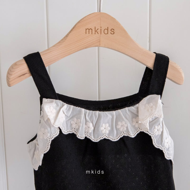 Mkids - Korean Baby Fashion - #onlinebabyboutique - Sha Lace Sleeveless - 10