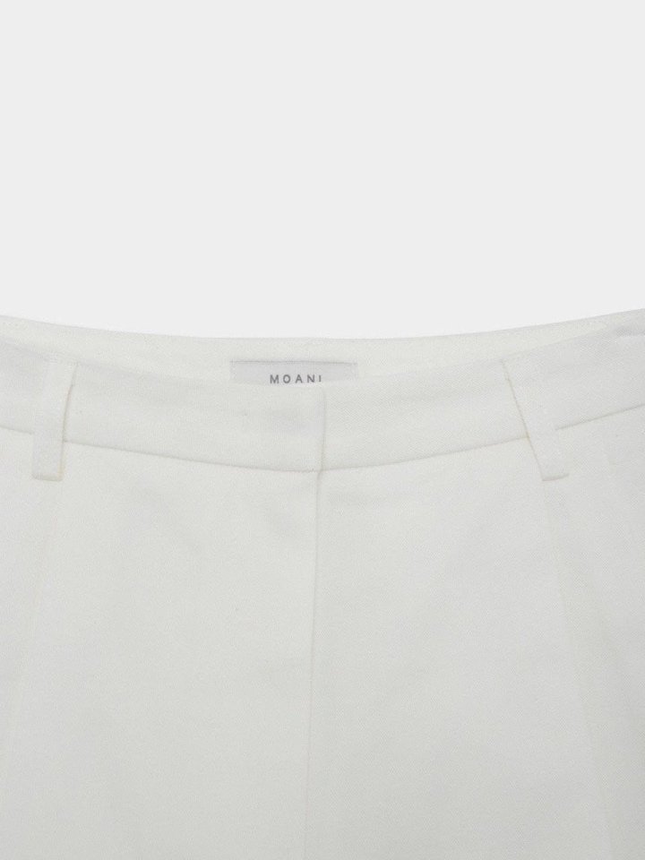 Moani - Korean Women Fashion - #momslook - Cotton Twill Pintuck Shorts - 11