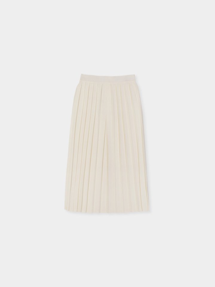 Moani - Korean Women Fashion - #momslook - Pleats Banded Knit Skirt - 12