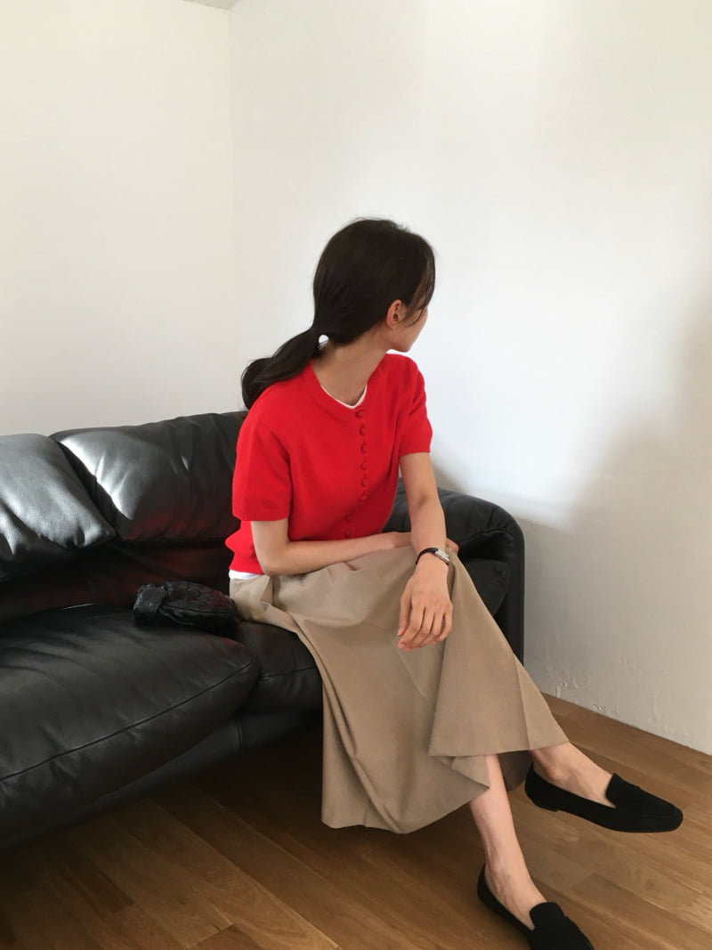 Moani - Korean Women Fashion - #shopsmall - Button Cotton Cardigan - 12