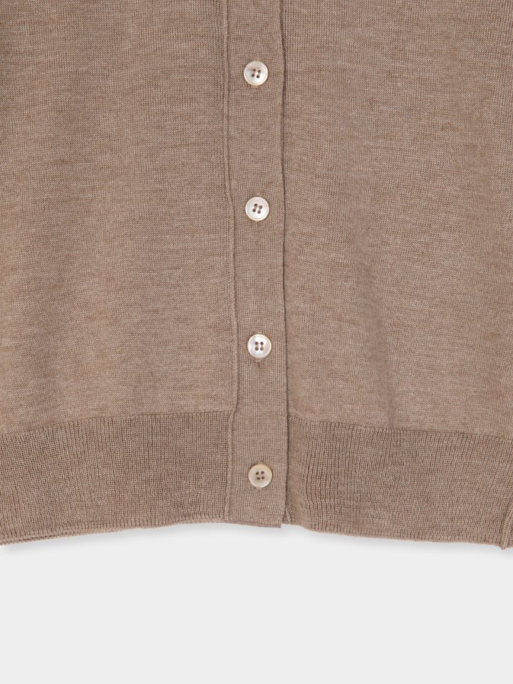 Moani - Korean Women Fashion - #thelittlethings - Silk Wool Stitch O Neck Cardigan - 7