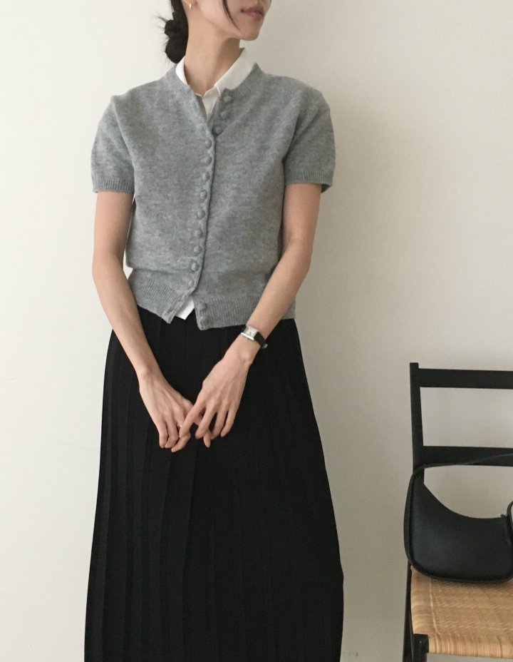 Moani - Korean Women Fashion - #thelittlethings - Pleats Banded Knit Skirt - 3