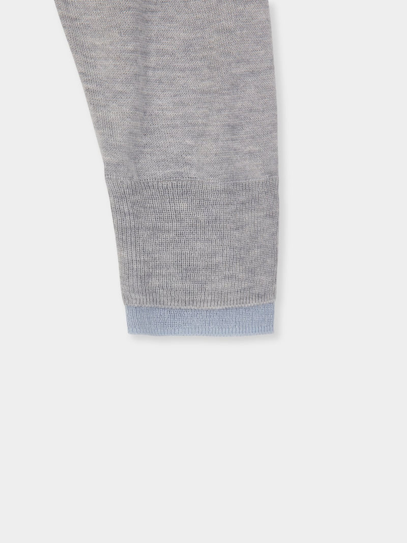 Moani - Korean Women Fashion - #womensfashion - Layered Silk Wool V Neck Cardigan - 10