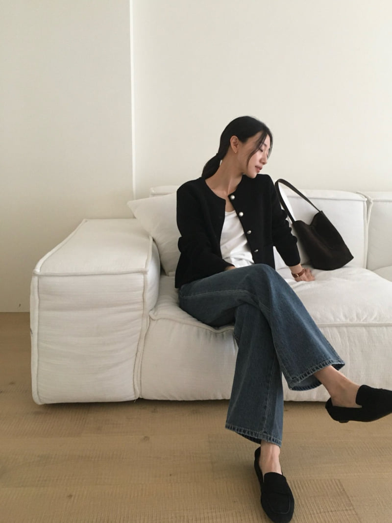 Moani - Korean Women Fashion - #womensfashion - Relaxed Loose Fit Jeans - 3