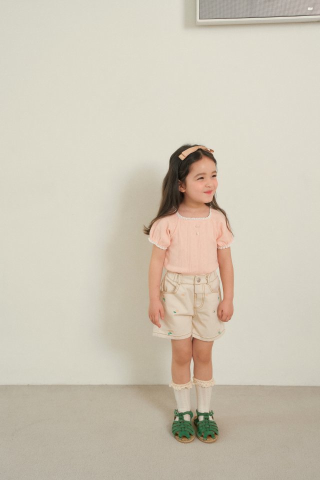 Momo Ann - Korean Children Fashion - #Kfashion4kids - Miel Tee - 9