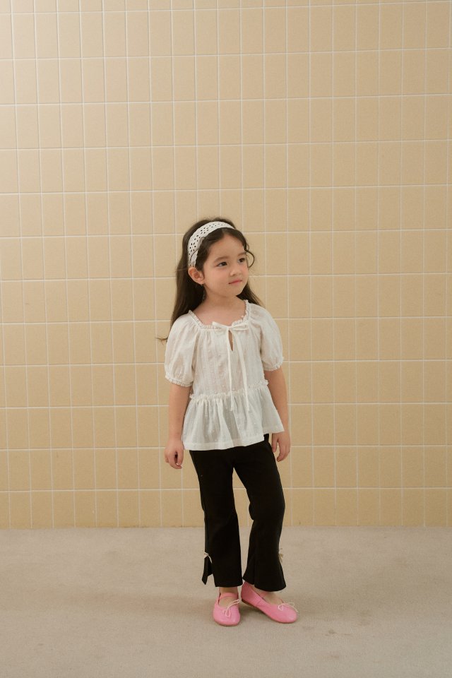 Momo Ann - Korean Children Fashion - #childofig - Daol Blouse - 8