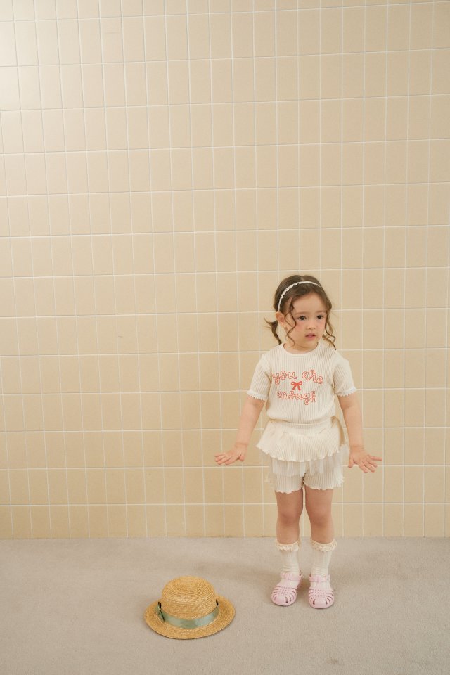 Momo Ann - Korean Children Fashion - #childofig - Rib Top Bottom Set - 7