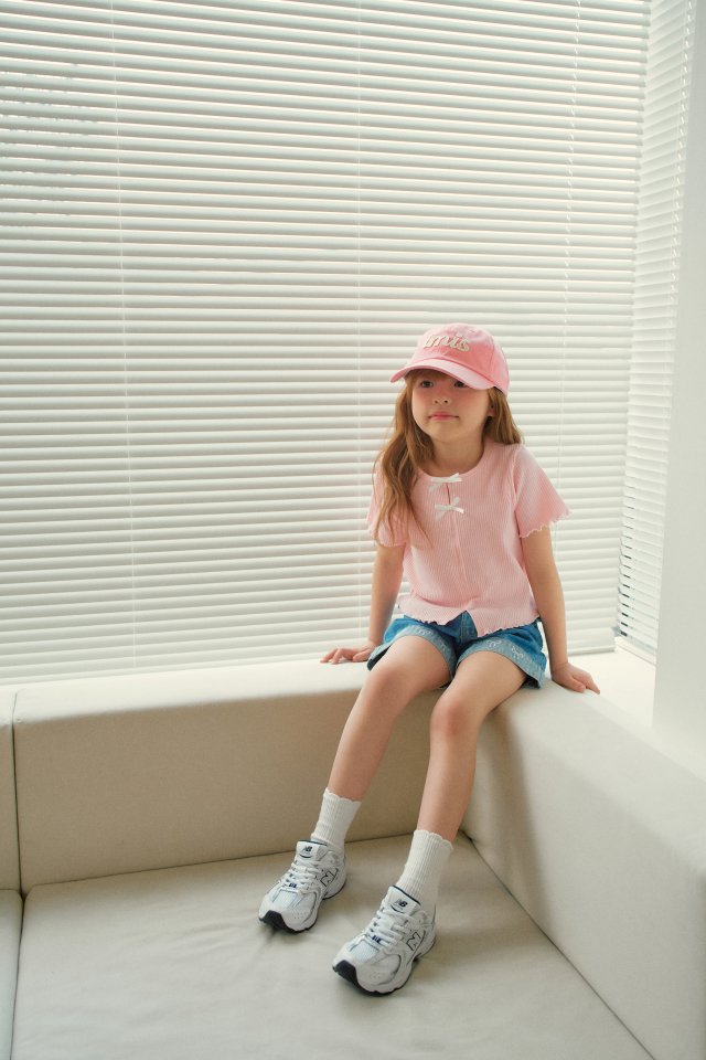 Momo Ann - Korean Children Fashion - #childofig - Bob Rib Tee - 3