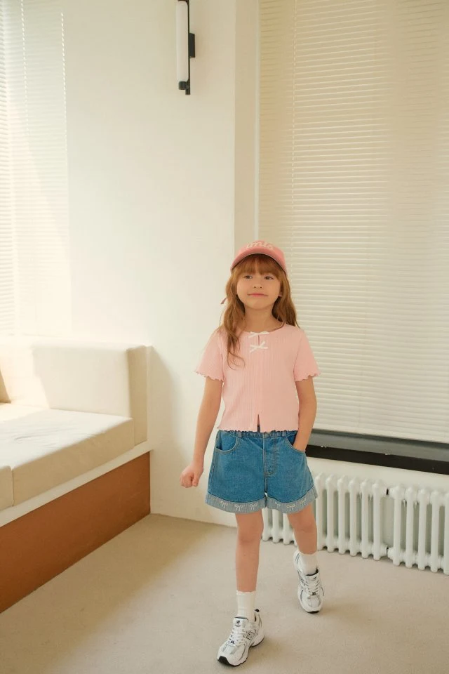 Momo Ann - Korean Children Fashion - #childrensboutique - Bob Rib Tee - 5