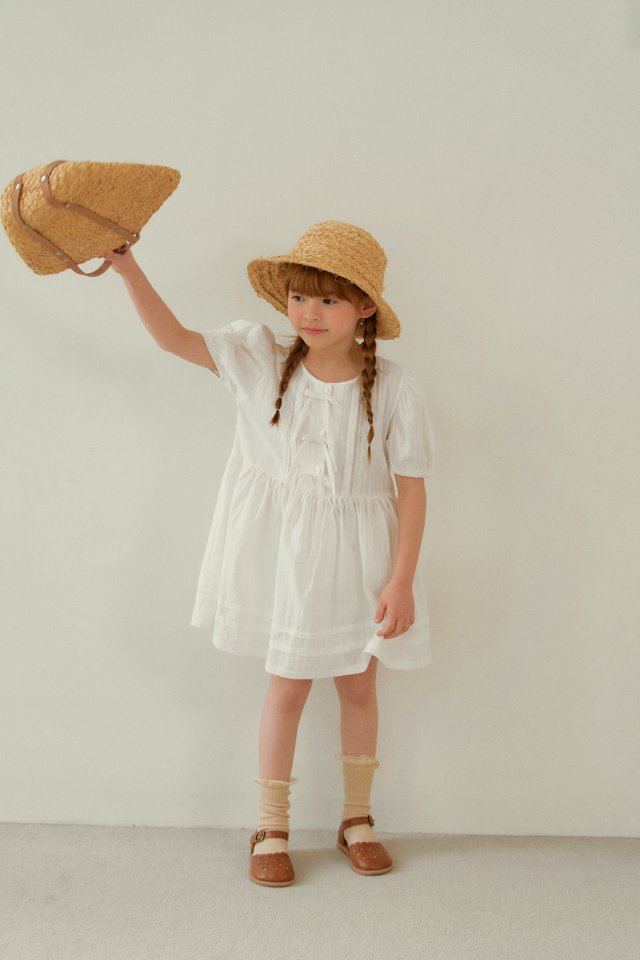 Momo Ann - Korean Children Fashion - #childrensboutique - Milk One-piece - 3
