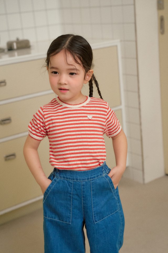 Momo Ann - Korean Children Fashion - #designkidswear - Heart Tee - 6