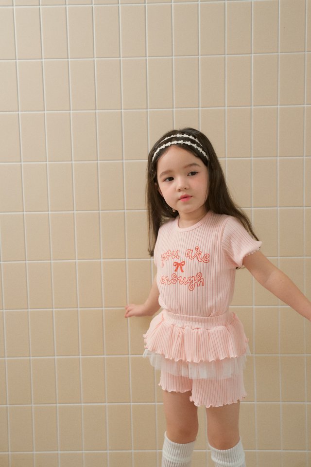 Momo Ann - Korean Children Fashion - #discoveringself - Rib Top Bottom Set - 10