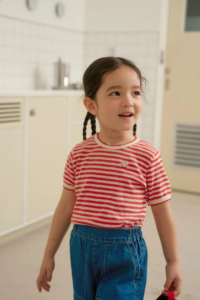 Momo Ann - Korean Children Fashion - #fashionkids - Heart Tee - 8
