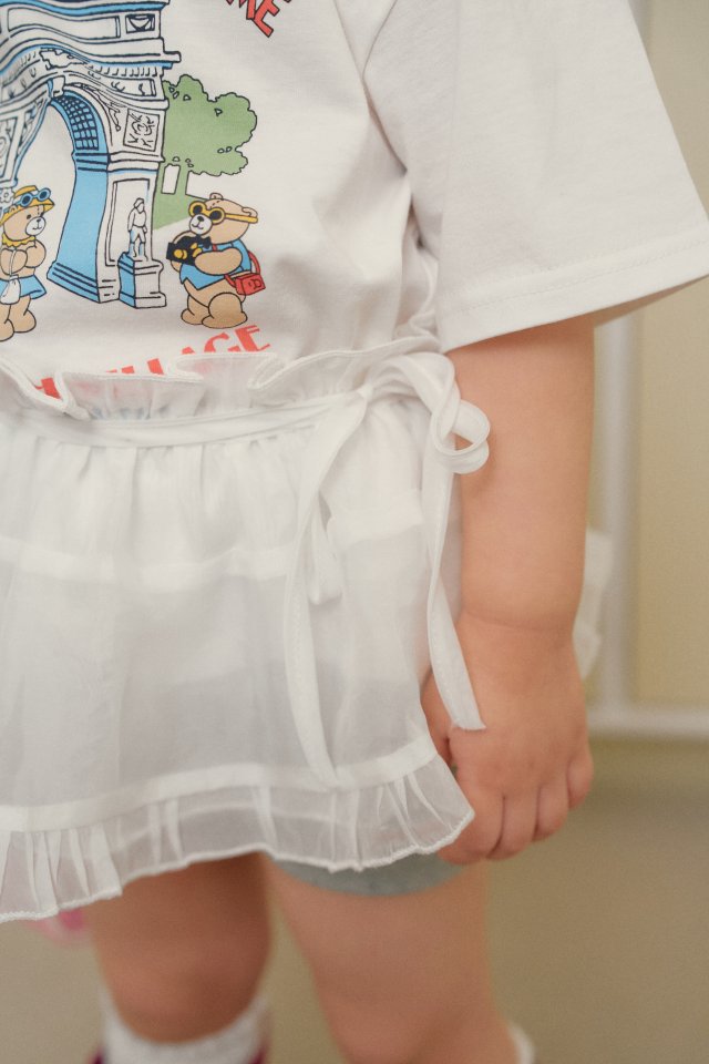 Momo Ann - Korean Children Fashion - #kidsshorts - Free Wrap Apron - 5