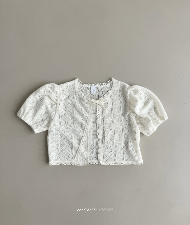 Momo Ann - Korean Children Fashion - #kidsstore - Lace Cardigan