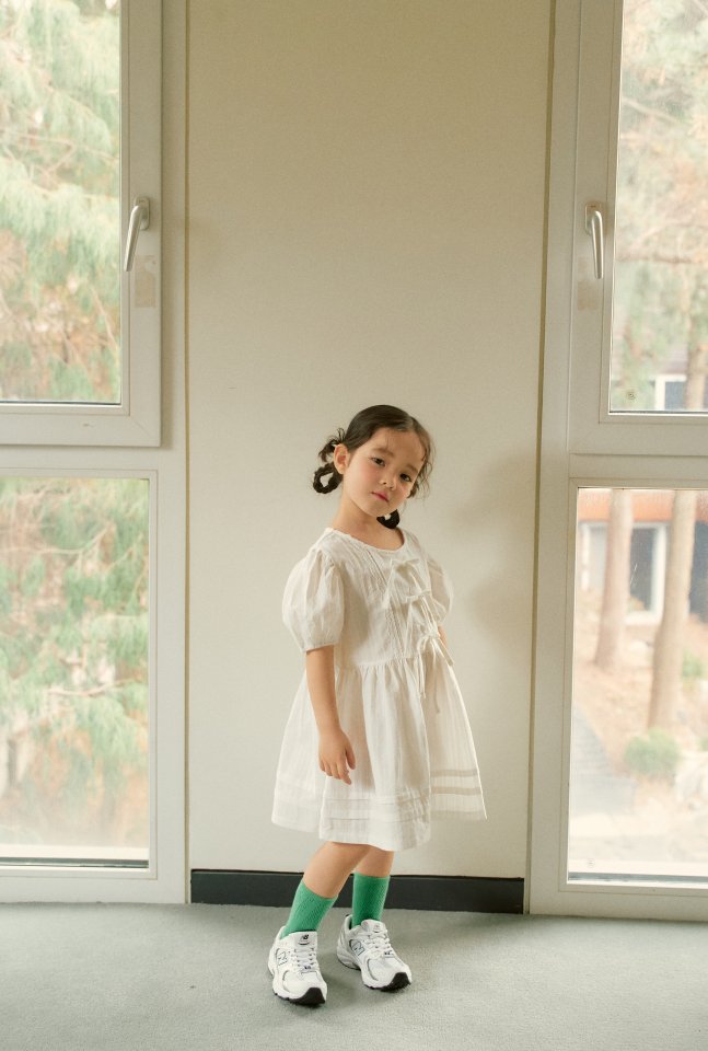 Momo Ann - Korean Children Fashion - #kidzfashiontrend - Milk One-piece - 9