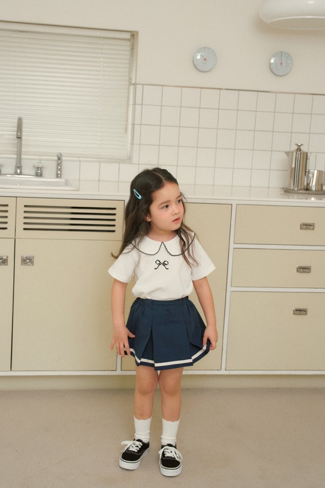 Momo Ann - Korean Children Fashion - #kidzfashiontrend - Marine Skirt - 7