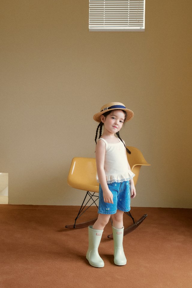 Momo Ann - Korean Children Fashion - #littlefashionista - Frilled Strap Sleeveless - 10